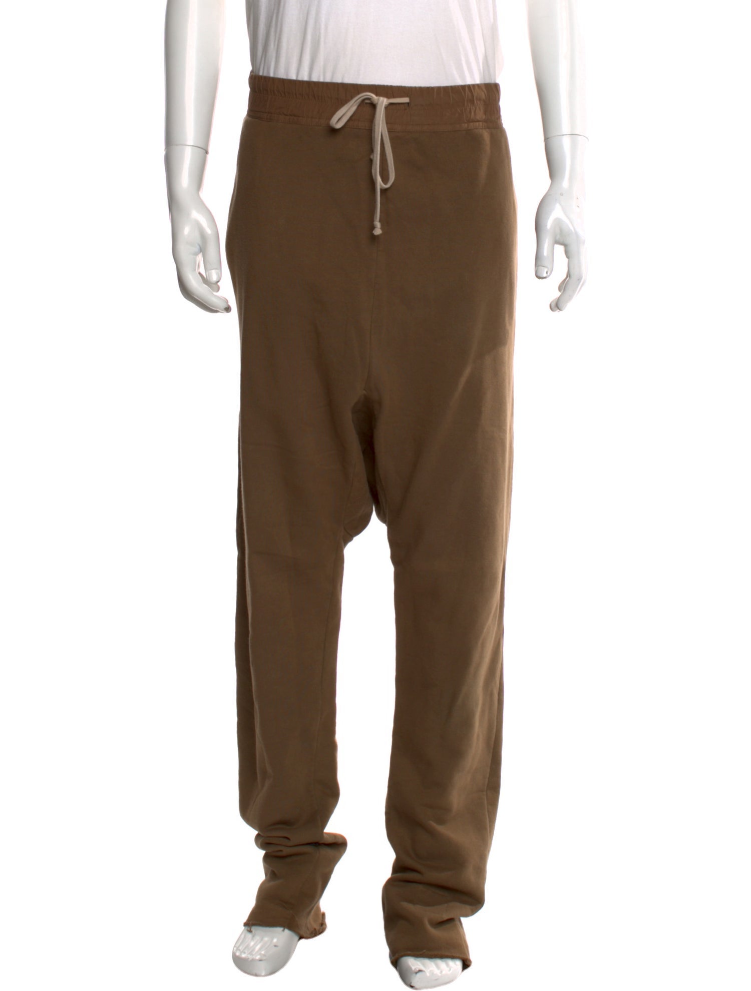 Rick Owens Drkshdw Raw-Edge Trim Lounge Bottoms