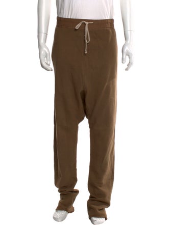 Rick Owens Drkshdw Raw-Edge Trim Lounge Bottoms