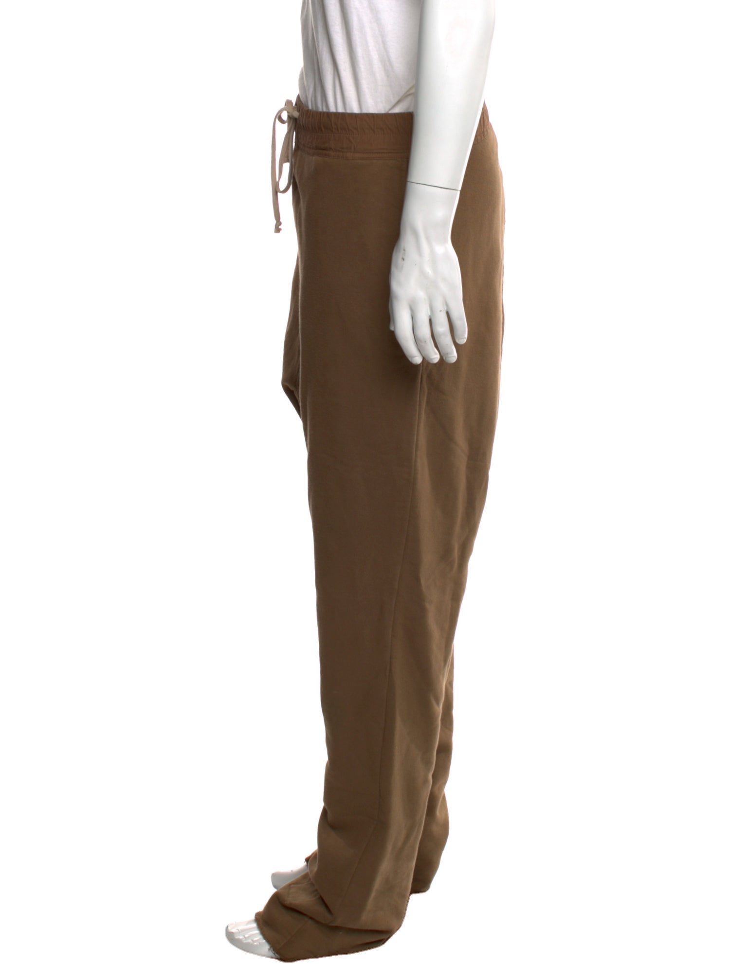 Rick Owens Drkshdw Raw-Edge Trim Lounge Bottoms