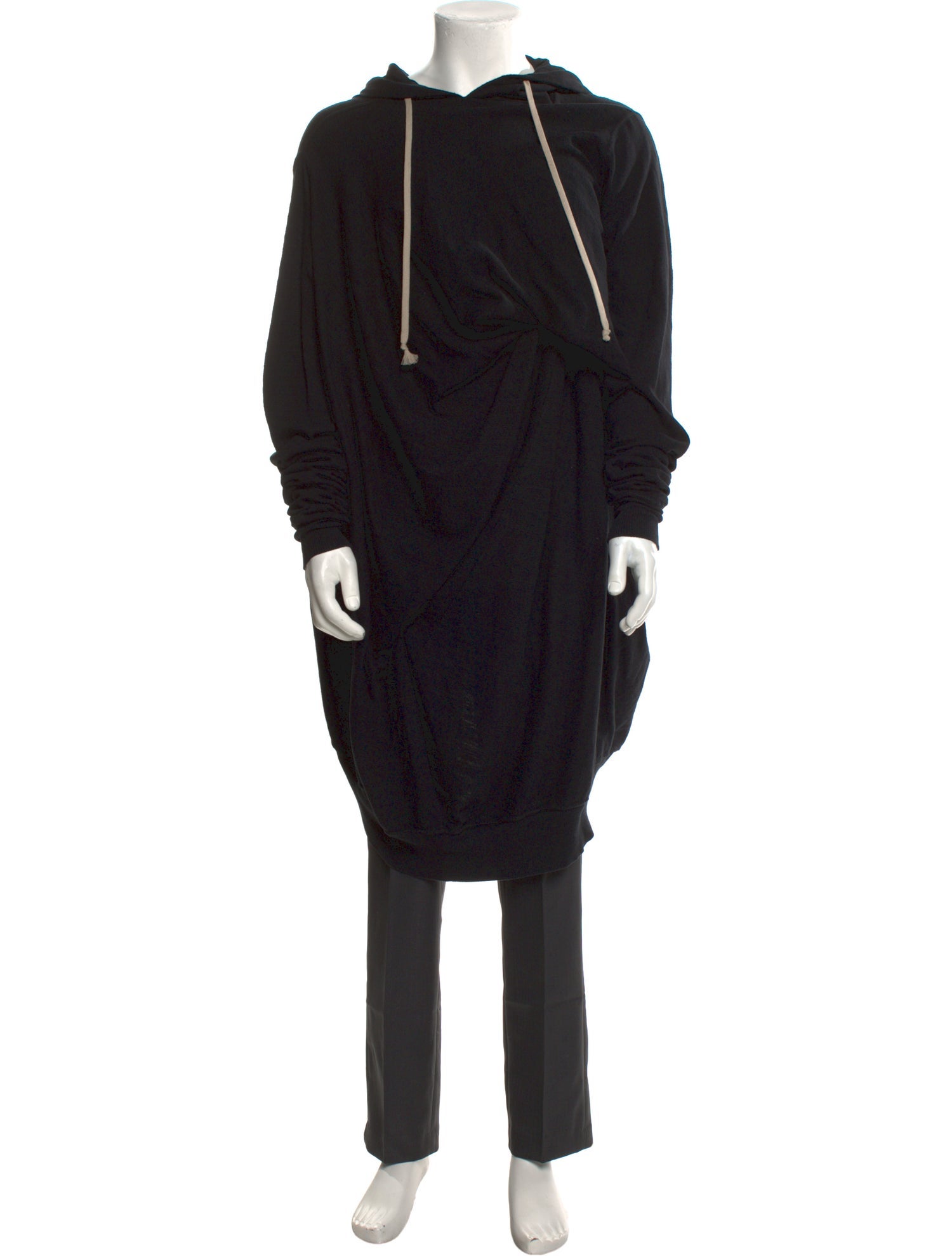 Rick Owens Drkshdw Crew Neck Long Sleeve Hoodie