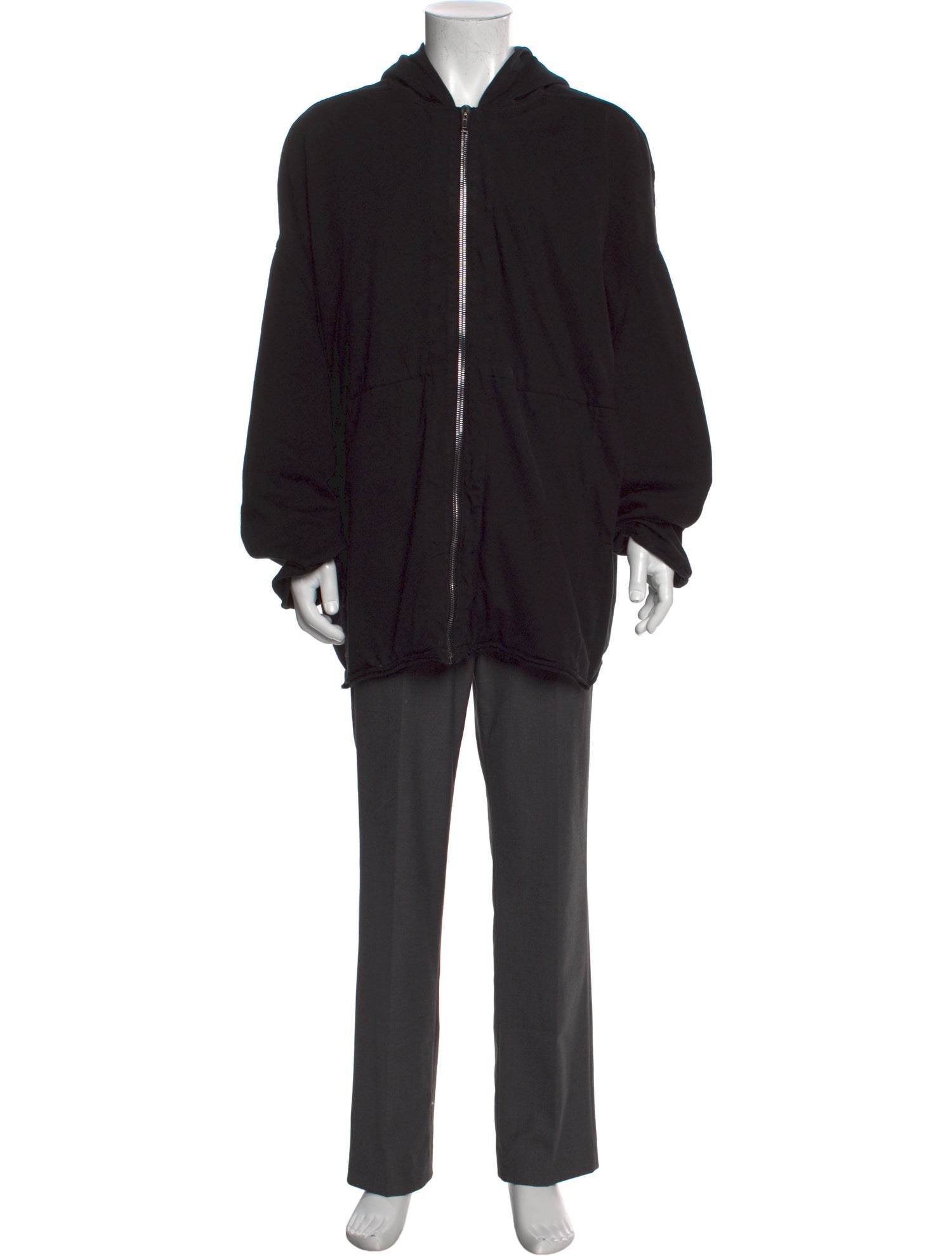 Rick Owens Drkshdw Crew Neck Long Sleeve Hoodie