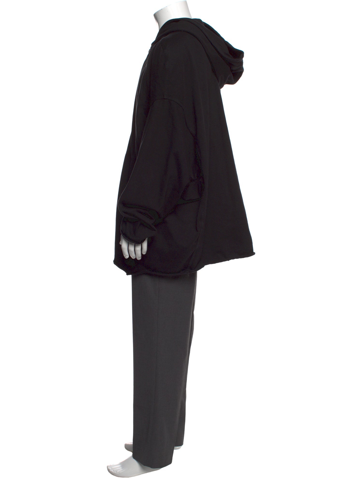 Rick Owens Drkshdw Crew Neck Long Sleeve Hoodie