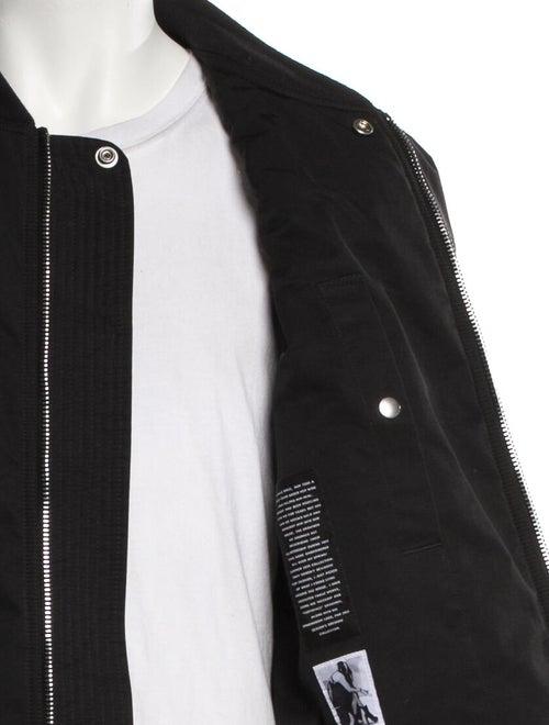 Rick Owens Drkshdw Graphic Print Bomber Jacket