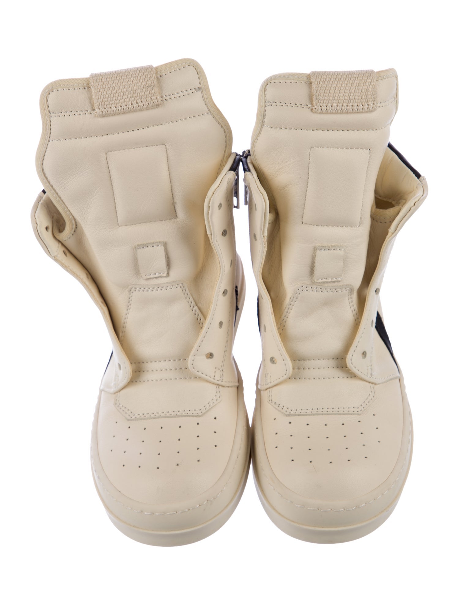 Rick Owens Drkshdw Rick Owens Drkshdw Leather High Top Shoes