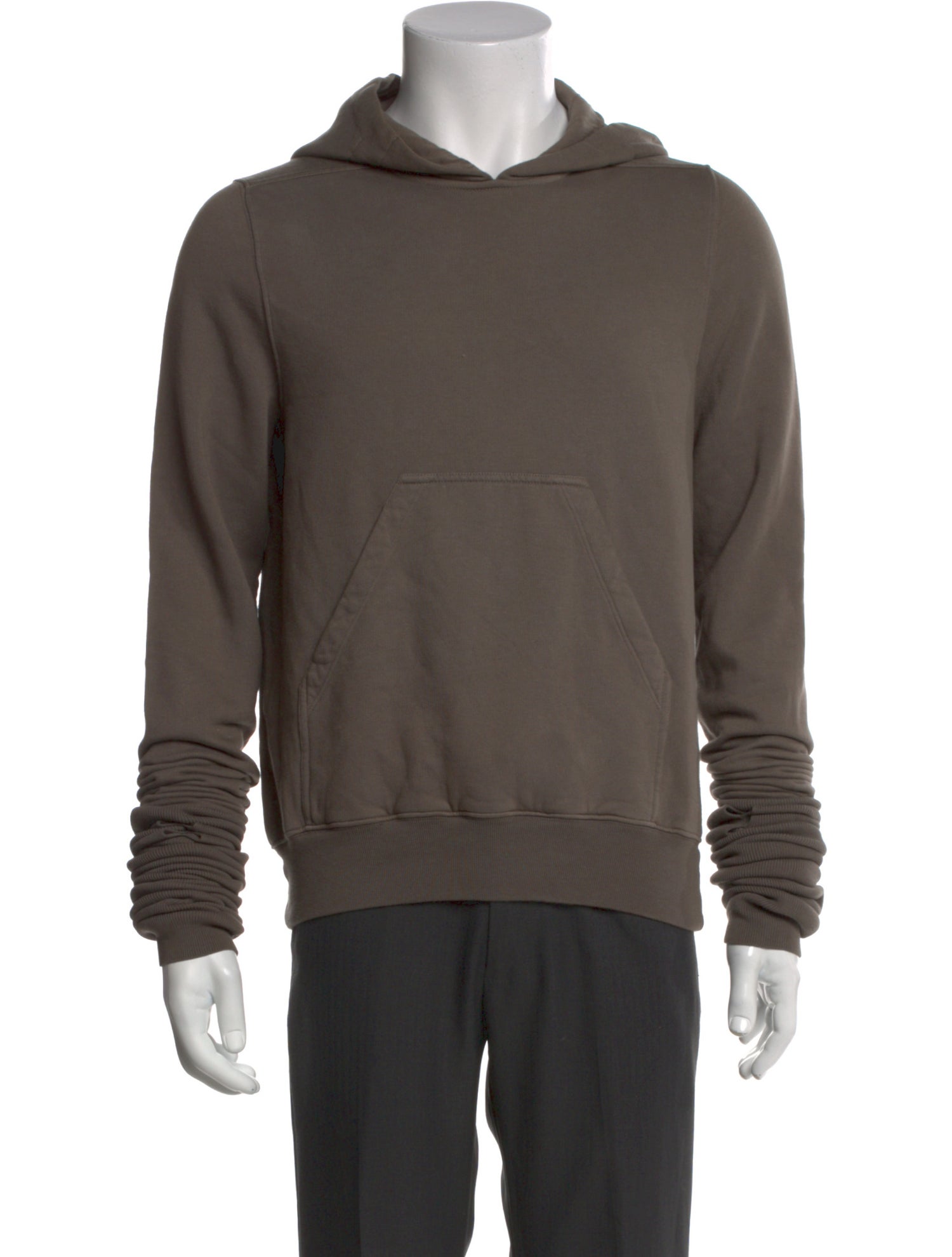 Rick Owens Drkshdw Crew Neck Long Sleeve Hoodie