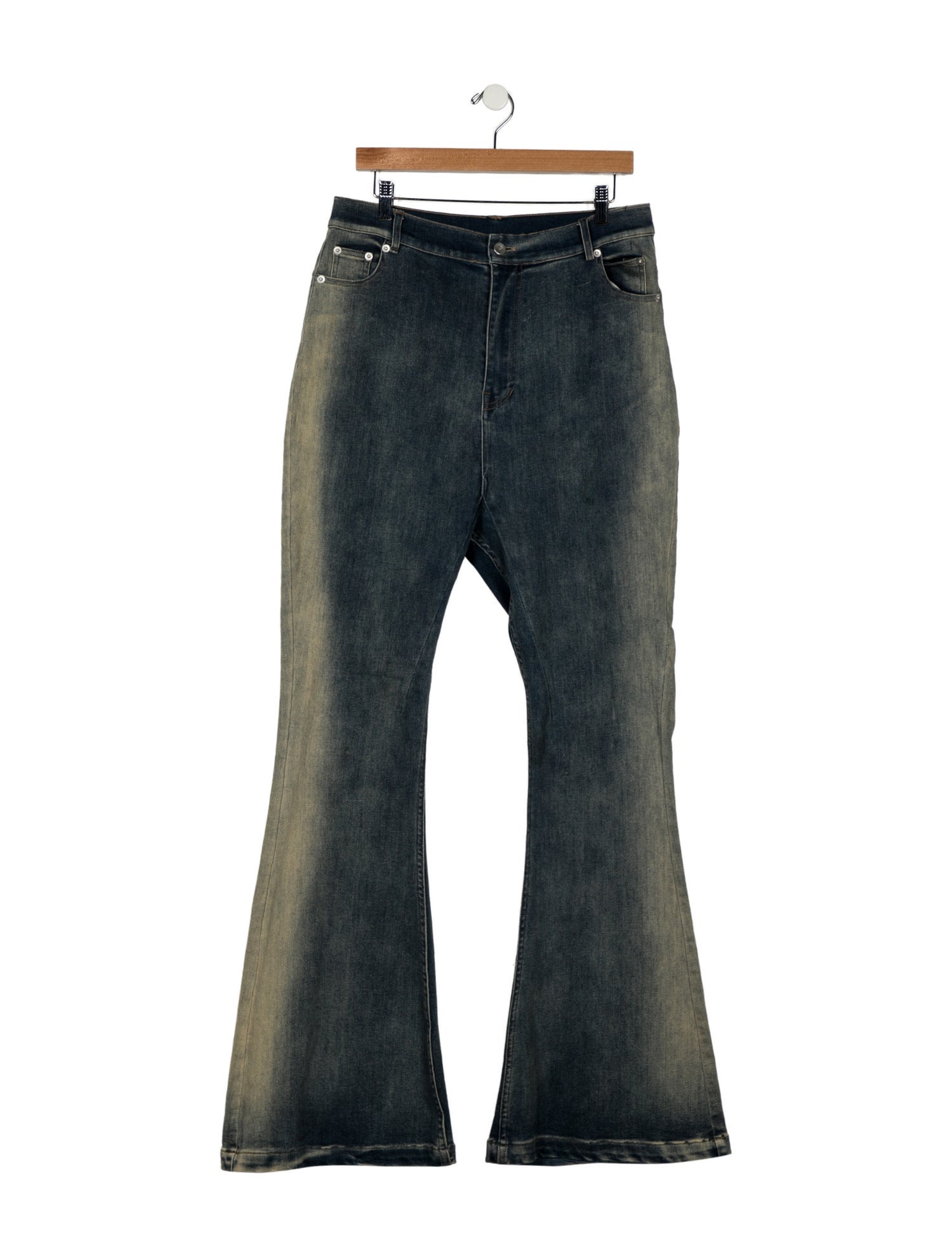 Junya Watanabe Comme des Garçons Distressed Studded Jeans w