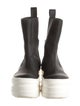 Rick Owens Drkshdw Double Bumper Beetle Leather Chelsea Boots