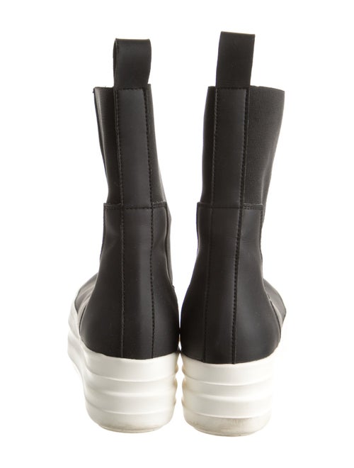 Rick Owens Drkshdw Double Bumper Beetle Leather Chelsea Boots