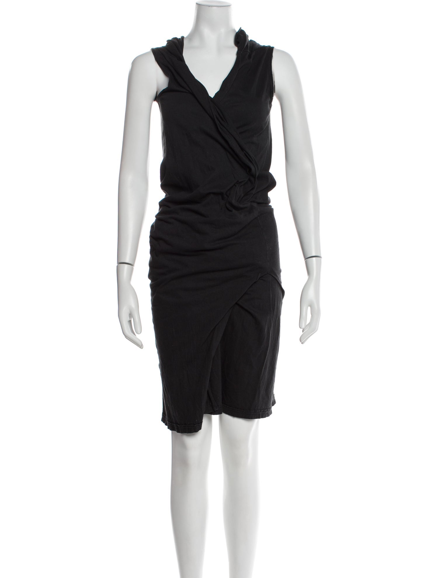 Rick Owens Drkshdw V-Neck Knee-Length Dress