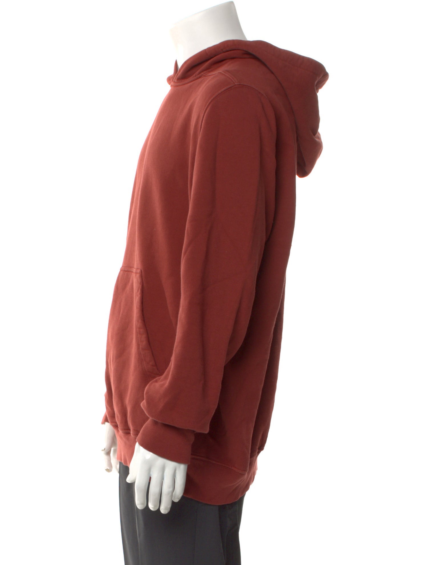 Rick Owens Drkshdw Crew Neck Long Sleeve Hoodie