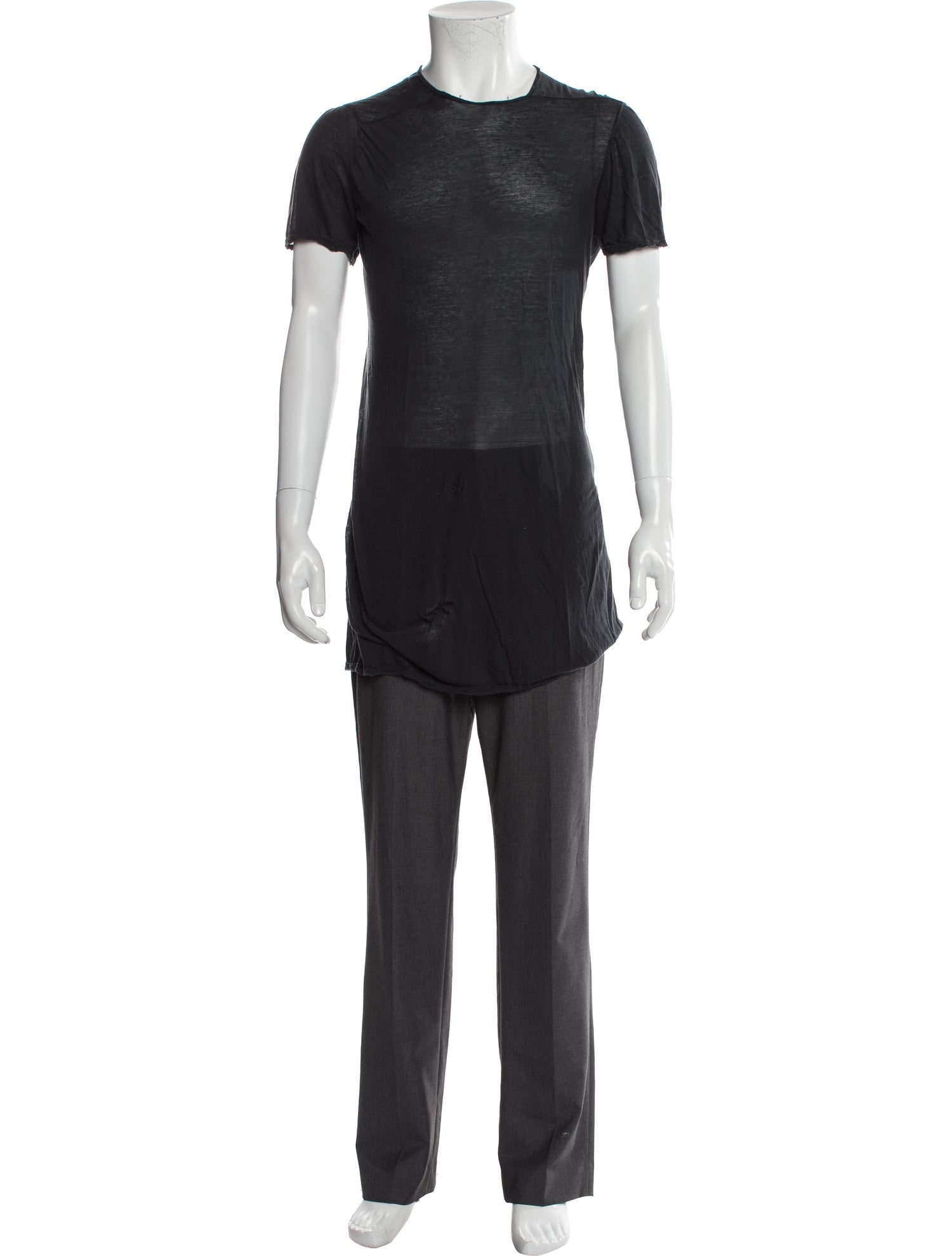 Rick Owens Drkshdw Crew Neck Short Sleeve T-Shirt