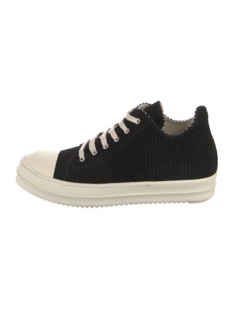 Rick Owens Drkshdw Canvas Sneakers