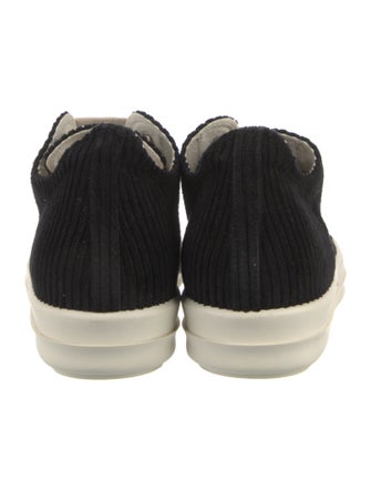 Rick Owens Drkshdw Canvas Sneakers