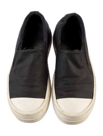 Rick Owens Drkshdw Canvas Sneakers