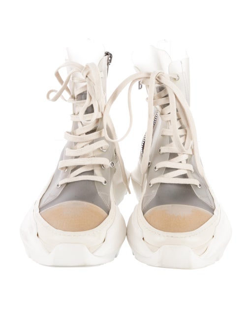 Rick Owens Drkshdw PVC Printed Sneakers