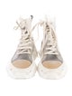 Rick Owens Drkshdw PVC Printed Sneakers