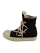 Rick Owens Drkshdw Canvas Lace-Up Boots