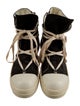 Rick Owens Drkshdw Canvas Lace-Up Boots