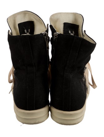 Rick Owens Drkshdw Canvas Lace-Up Boots