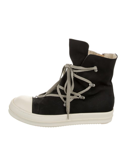 Rick Owens Drkshdw Canvas Boots