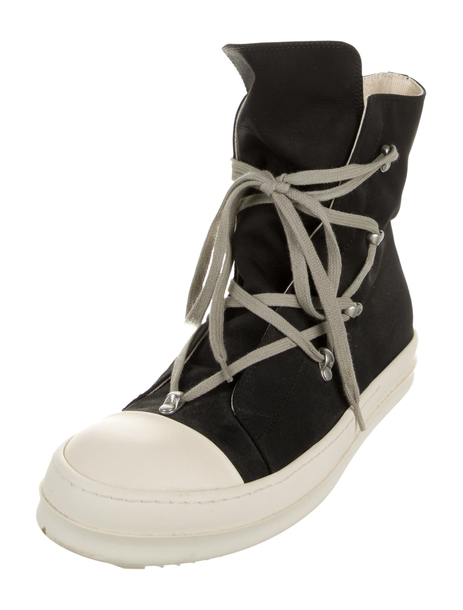 Rick Owens Drkshdw Canvas Boots