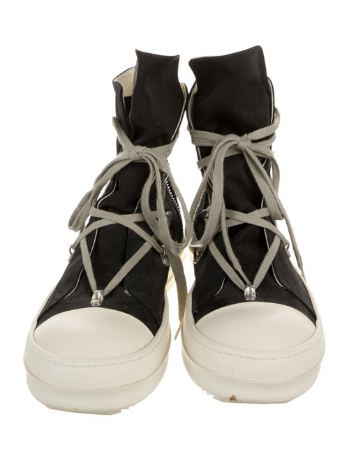 Rick Owens Drkshdw Canvas Boots
