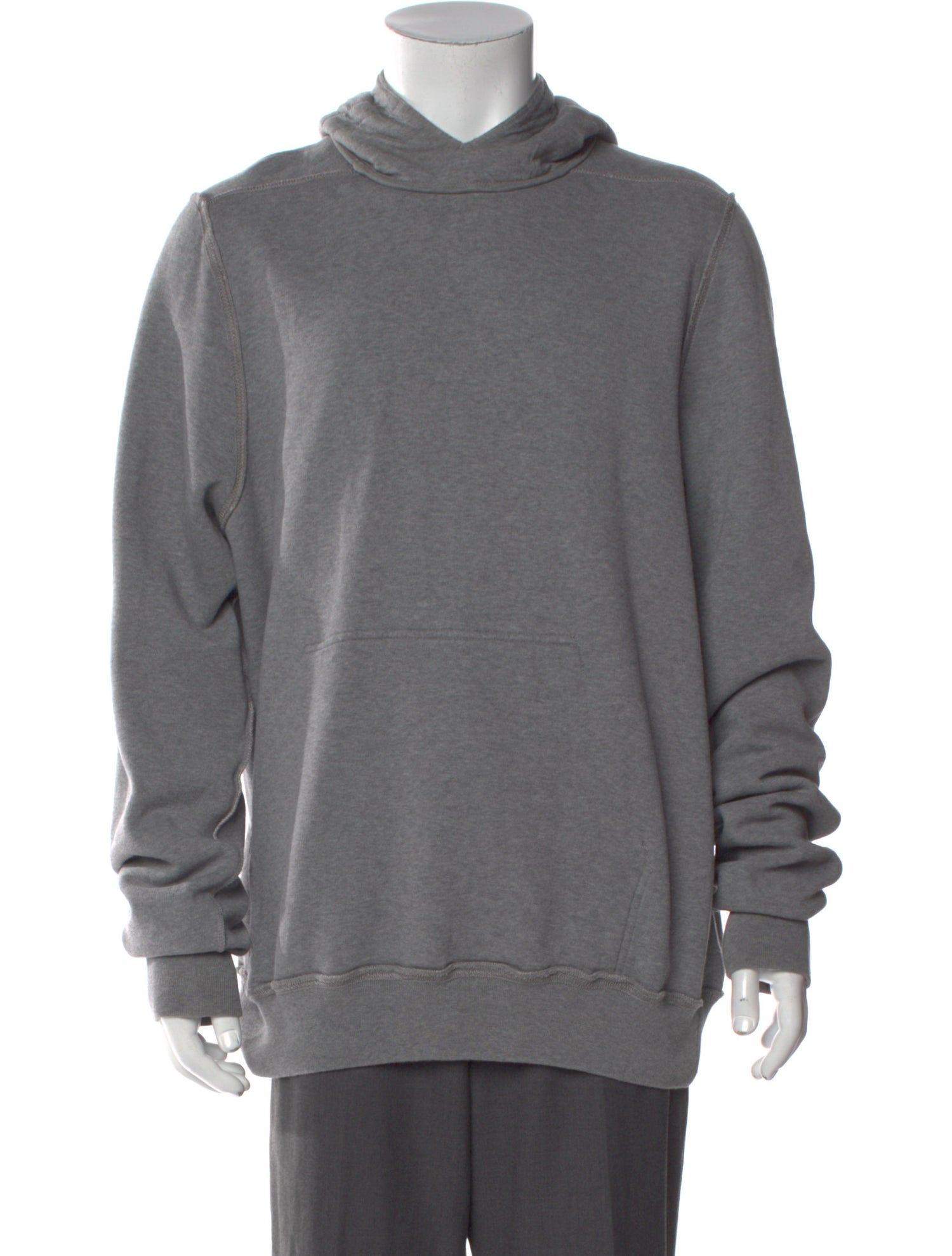 Rick Owens Drkshdw Crew Neck Long Sleeve Hoodie