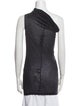 Rick Owens Drkshdw One-Shoulder Sleeveless Tunic