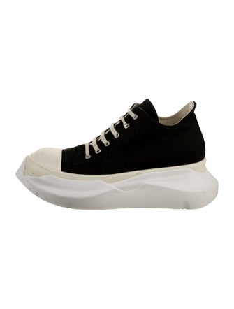 Rick Owens Drkshdw Canvas Printed Sock Sneakers