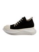 Rick Owens Drkshdw Canvas Printed Sock Sneakers
