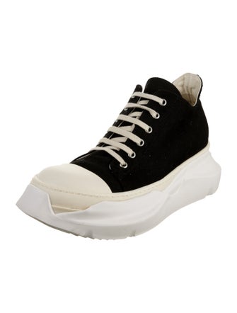 Rick Owens Drkshdw Canvas Printed Sock Sneakers