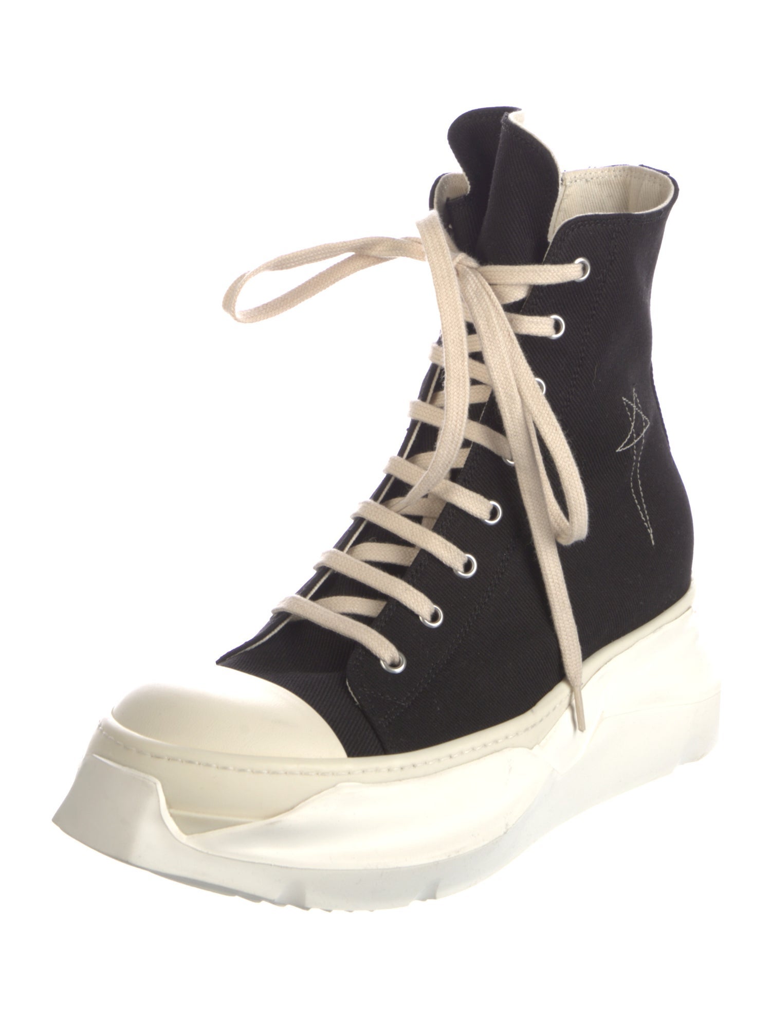 Rick Owens Drkshdw Canvas Sneakers