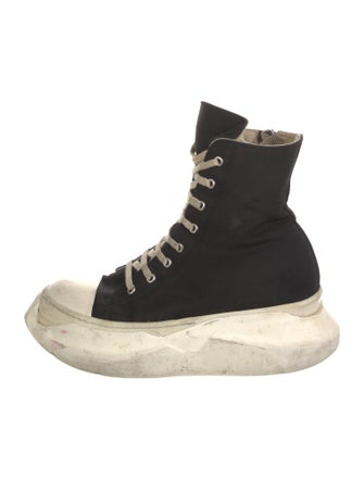 Rick Owens Drkshdw Canvas Chunky Sneakers