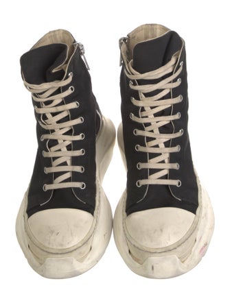 Rick Owens Drkshdw Canvas Chunky Sneakers