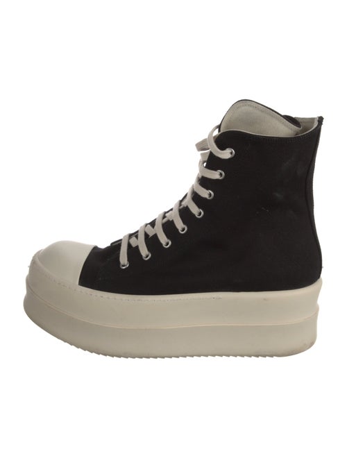 Rick Owens Drkshdw Canvas Hiking Boots