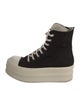 Rick Owens Drkshdw Canvas Hiking Boots