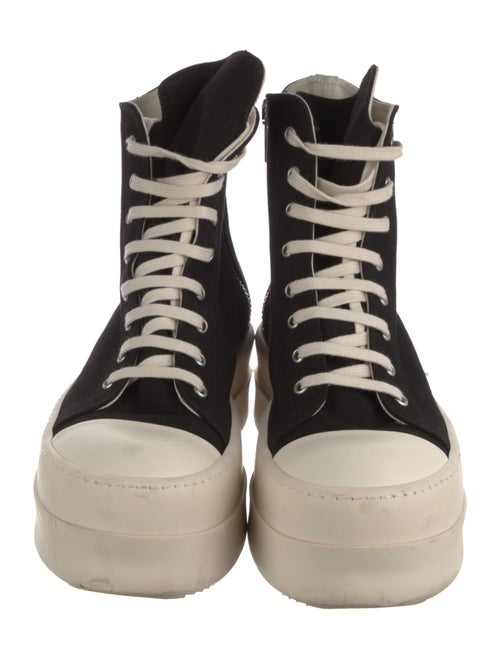 Rick Owens Drkshdw Canvas Hiking Boots