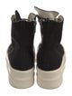 Rick Owens Drkshdw Canvas Hiking Boots