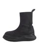 Rick Owens Drkshdw Leather Chelsea Boots