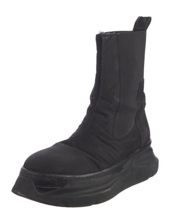 Rick Owens Drkshdw Leather Chelsea Boots