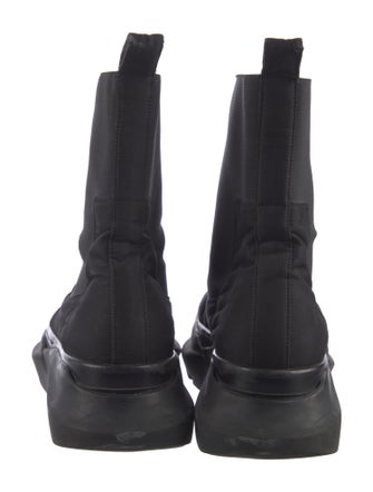 Rick Owens Drkshdw Leather Chelsea Boots