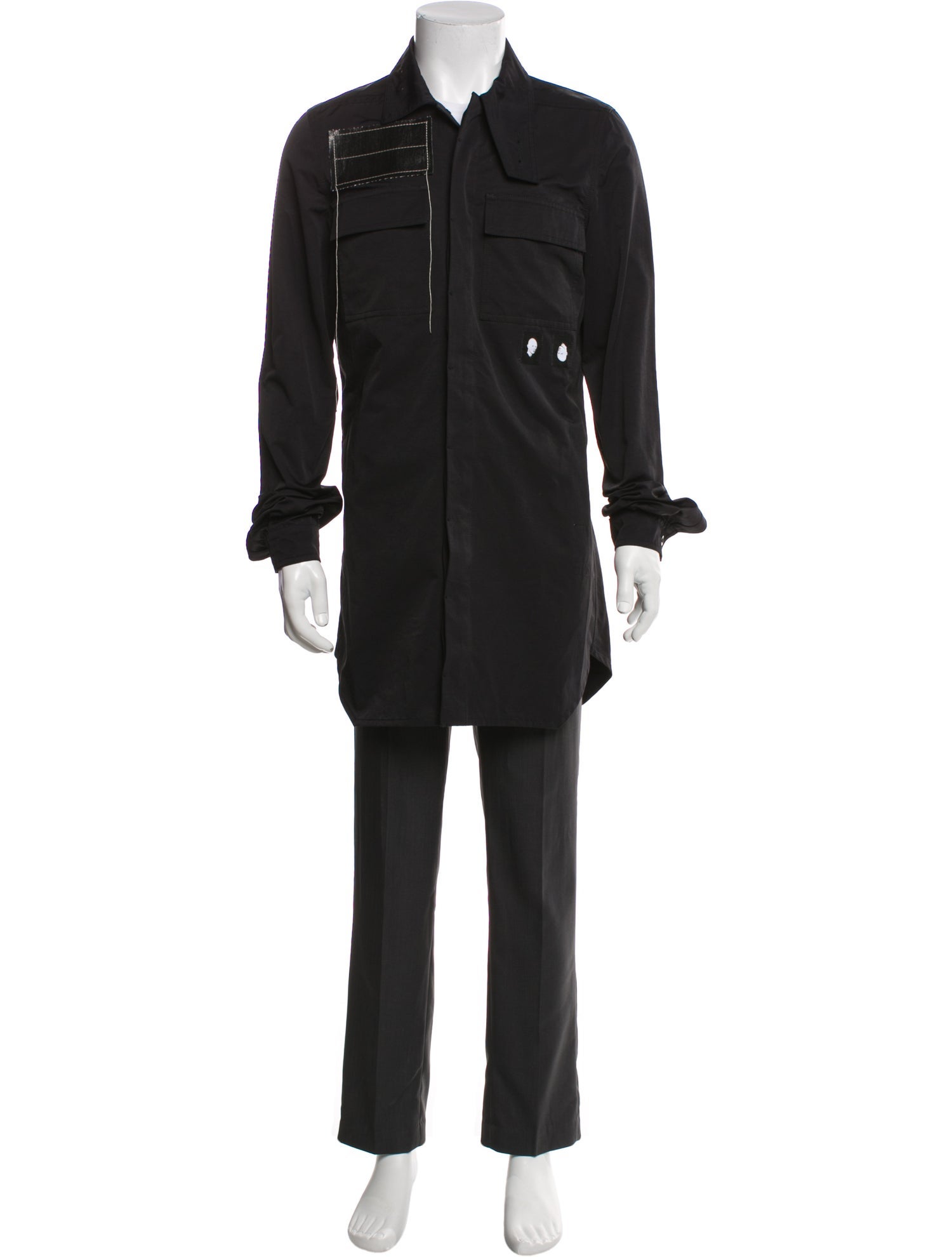 Rick Owens Drkshdw Long Sleeve Shirt