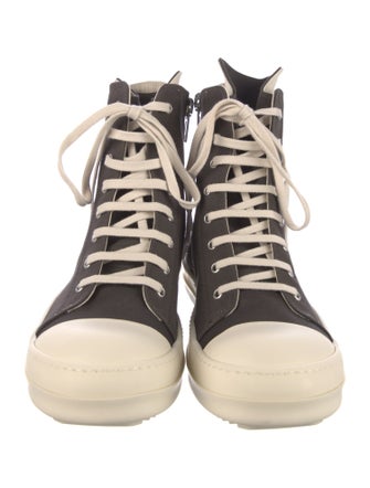 Rick Owens Drkshdw Canvas Sneakers