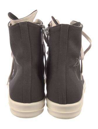 Rick Owens Drkshdw Canvas Sneakers