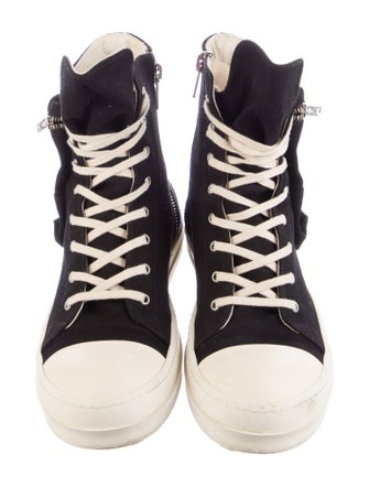 Rick Owens Drkshdw Canvas Sneakers