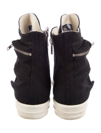 Rick Owens Drkshdw Canvas Sneakers