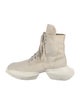 Rick Owens Drkshdw Canvas Combat Boots