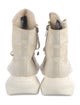 Rick Owens Drkshdw Canvas Combat Boots