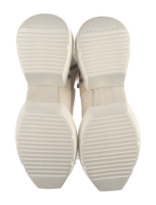 Rick Owens Drkshdw Canvas Combat Boots