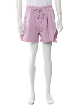 Rick Owens Drkshdw Graphic Print Jogger Shorts